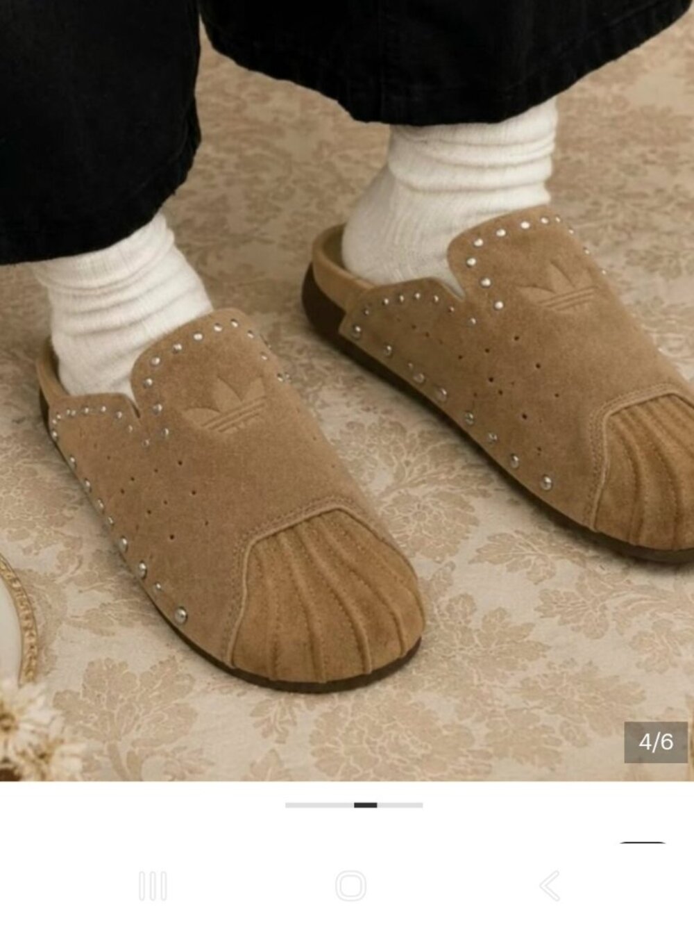 Toe Slippers Unisex Brown KZ6604 6